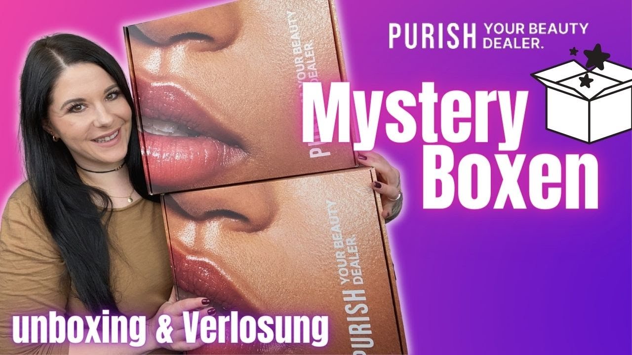 PURISH Mystery Boxen | Unboxing & Verlosung | WAS ist da wohl drin ?