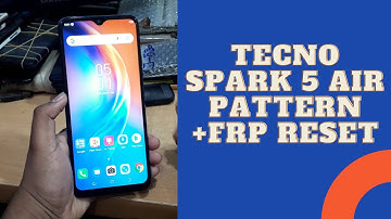 Tecno Spark 5 Air Pattern + Frp Lock Remove Umt Dongle