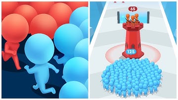 Count Masters - Androi Ios Gameplay, Mobile Gameplay (Levels 52-57)