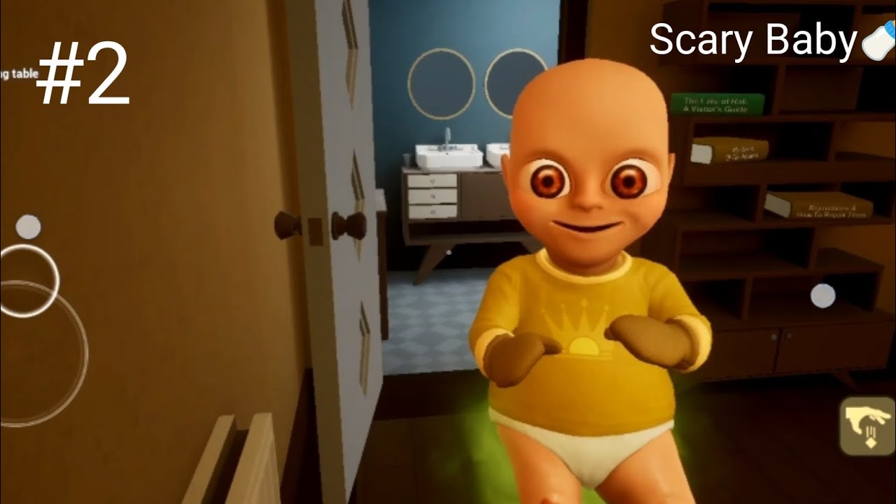 The Baby yellow Chapter 1 play #2 ll Horror game mobile 