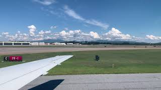 American Airlines Embraer Erj-145 Pushback And Startup Burlington, Vt Airport
