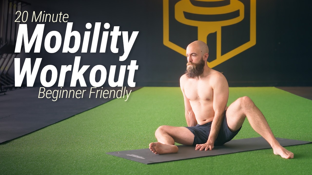 20 Minute Beginner Friendly Mobility Workout | No Talking, Follow Along ...