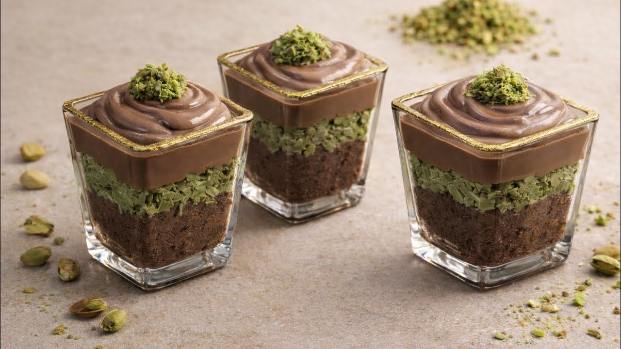 Viral Dubai Chocolate Cups (Classic Dessert Cups)