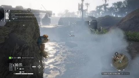 Ghost Recon Breakpoint kill 5 in one Use Of Cloak And Run in golem islands Testing Zone