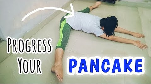 How to do the Pancake Stretch | SPLITS Flexibility Stretches For BEGINNERS ♡