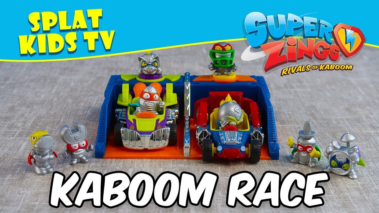 Superzings Kaboom Race Series 1 vs Series 2