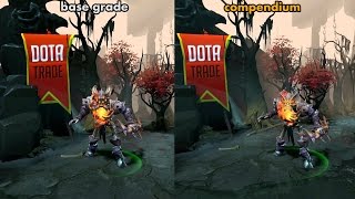 Compendium Scorched Fletcher Clinkz set preview Dota 2