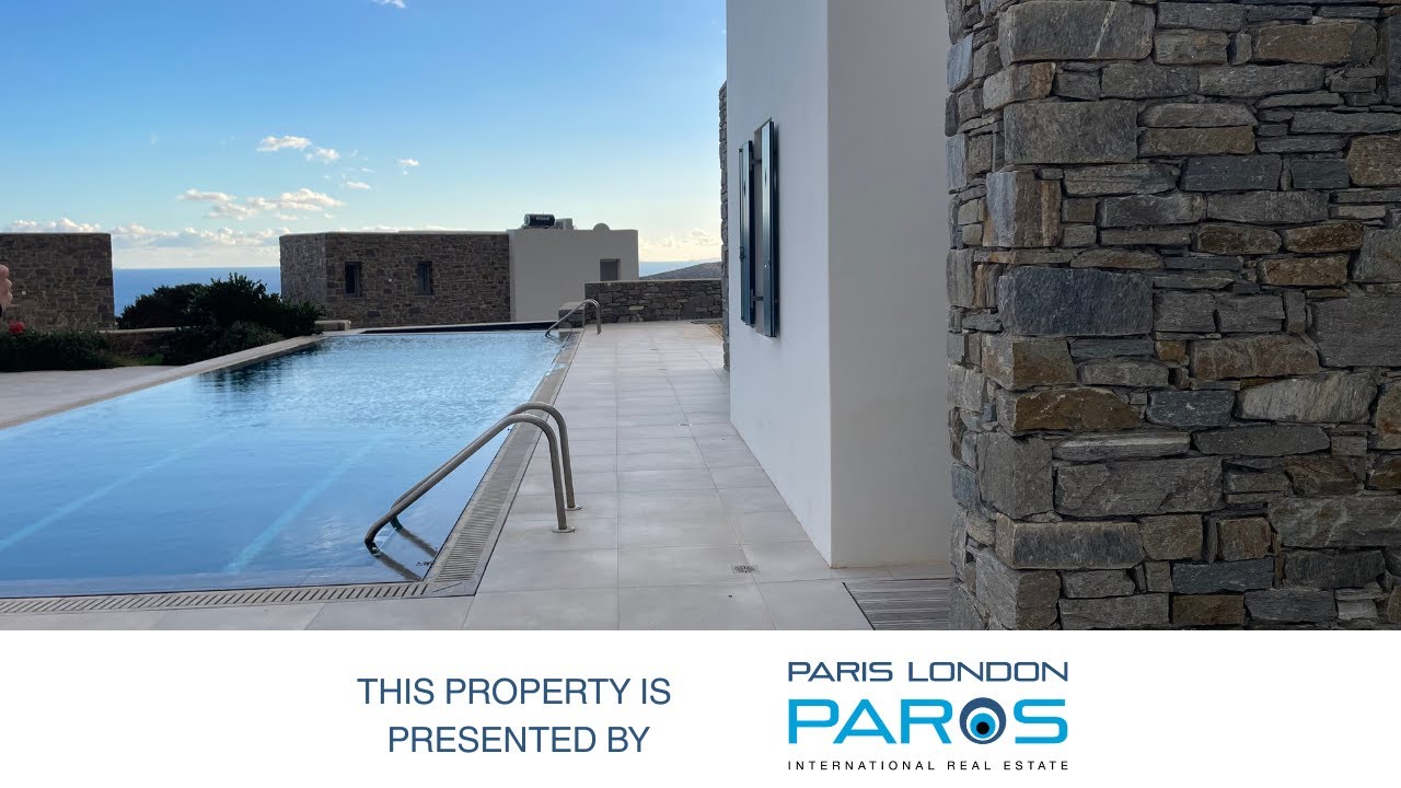 FOR SALE – €290,000 SEA VIEW MAISONETTE WITH TERRACE & POOL – ASPRO CHORIO, PAROS