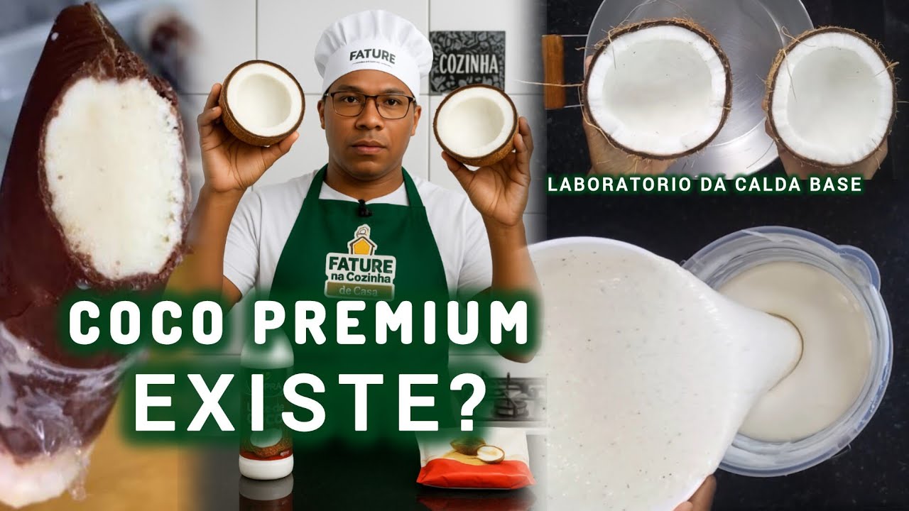 PARTE 3. LABORATÓRIO DA CALDA PREMIUM. COCO PREMIUM 