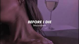 scott rill, before i die (slowed   reverb)