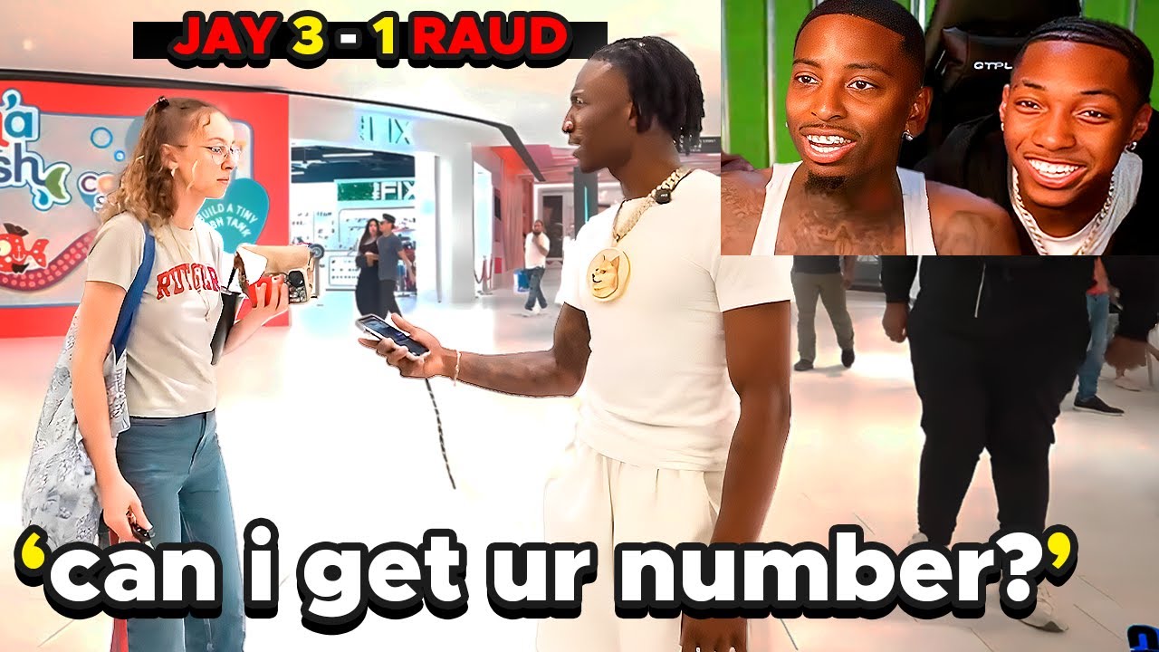 Bad Ruddy FunnyMike Tests Who Can Pull More Baddies.. (Raud vs BadKidJay) - YouTube