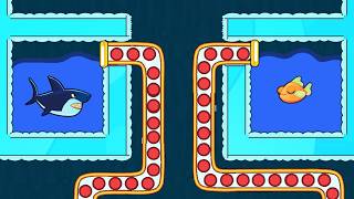 save the fish / pull the pin updated all levels #save fish game pull the pin android/ios/mobile game screenshot 2