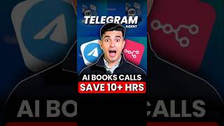 Telegram AI agent that books meetings automatically