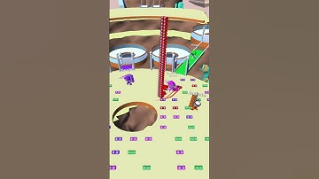 Bridge Race All Levels Gameplay Android,ios Level 882 #shorts