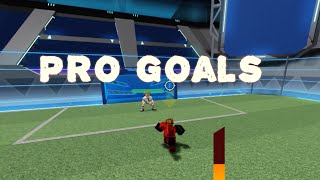 Pro goals in super striker league (Roblox super striker league)