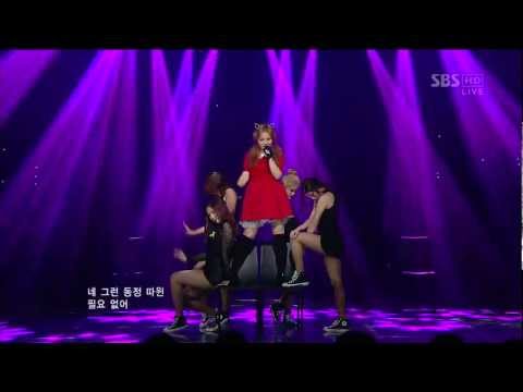 [Lee hi] [1,2,3,4 (one, two, three, four)] @SBS Inkigayo popular 20121223