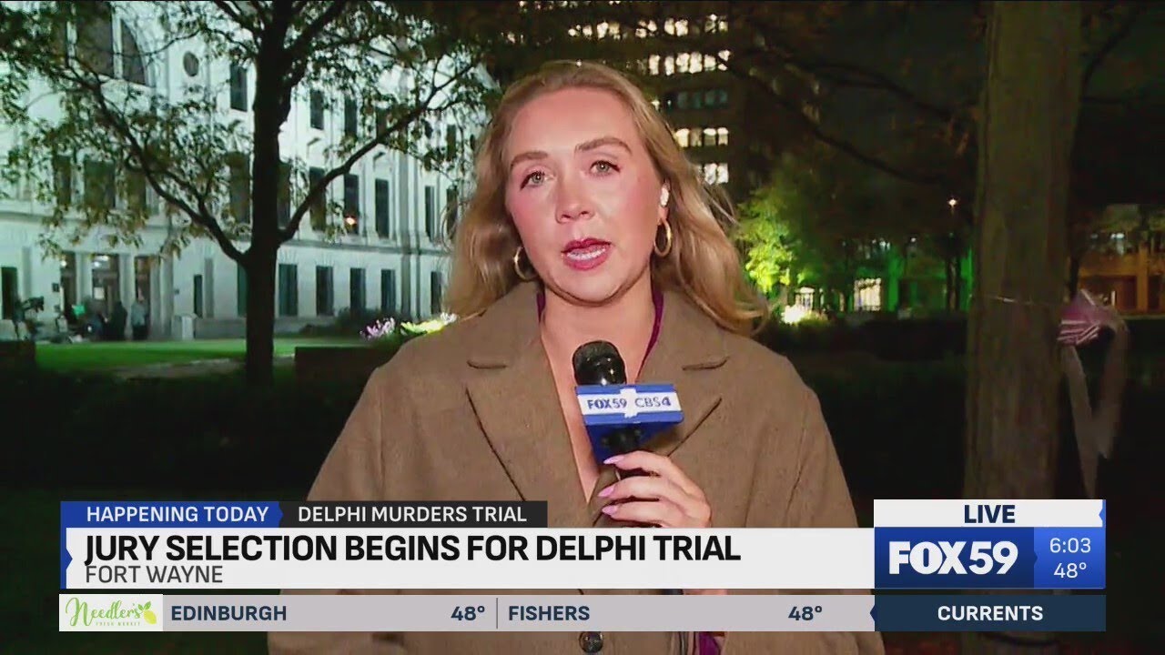 Jury selection in Delphi trial to begin Monday morning - YouTube