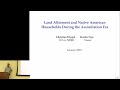 Christian Dipple: Effect of Land Allotment on Native American Households During the Assimilation Era