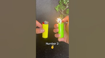 Top 3 worst ways to use a lighter 😱🔥