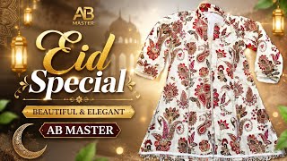 Eid special dress for girls AB MASTER 💖 sewing machine needle and thread 🧵