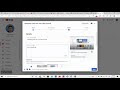 uploading a recorded video into YouTube account