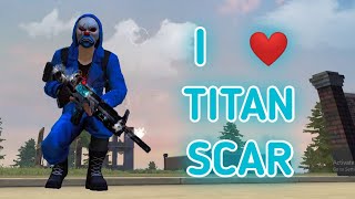 SOLO VS SQUAD || HOW TO USE TITAN SCAR 😂 !!