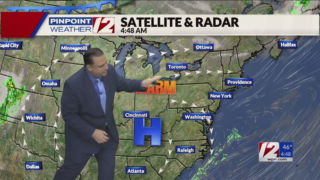 WPRI 12 Weather Forecast for 10/21/24: Warm and Dry Today - YouTube