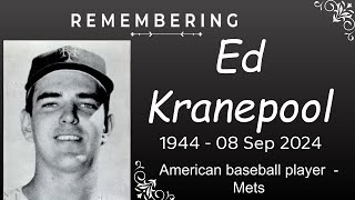 Ed Kranepool - Mets Legend, 18-Season Stalwart, World Series Champ, and Hall of Famer, Dies at 79