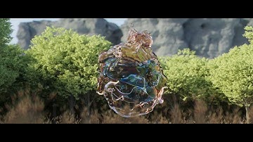 Cinema 4D, Forester, Xparticles and Redshift