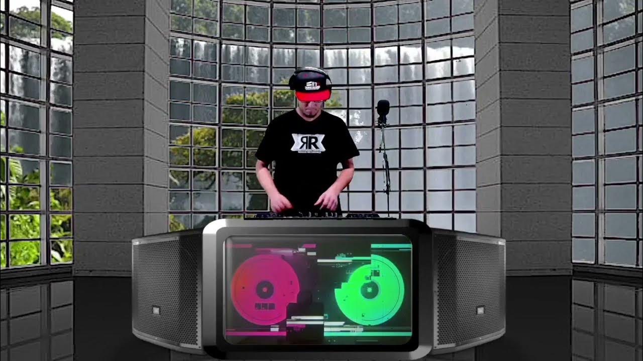 FREE 3x1000 Windows DJ Scenes + Chromakey DJ Booth for Green Screen DJs
