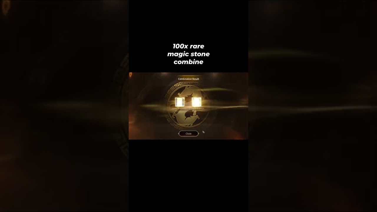 mir4 100x rare magic stone combine 