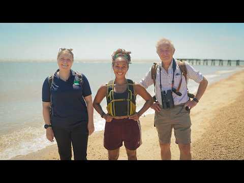 Video Walking the King Charles III England Coast Path with Tony Juniper and Tinuke Oyediran