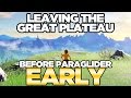 Leaving the Great Plateau Early - NO PARAGLIDER in Breath of the Wild | Austin John Plays