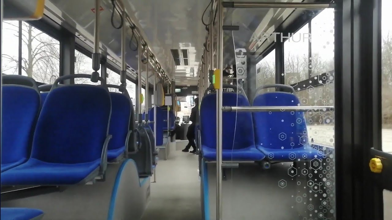 Wieczór z wodorem #2 - Arthur H2 Zero 12 PE624 - tester MPK Kraków [Przejazd, 128]