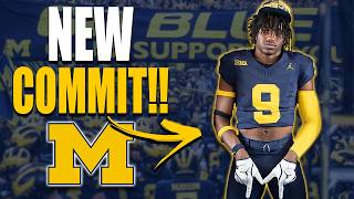 Michigan Lands NEW Commit From INTRIGUING EDGE Rusher!!