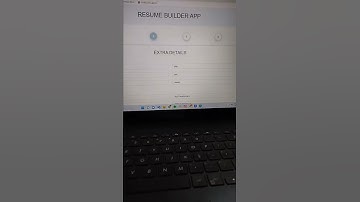 Resume Builder Application using Reactjs || React