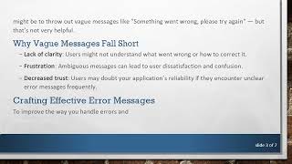 How to Write Proper Error Messages for Users in Your Application