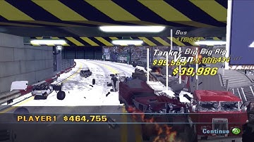 Burnout 3: Takedown - On Rampage #087 - $3,123,272 (World Record)
