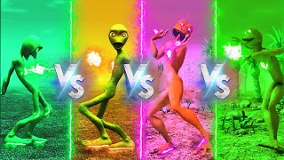 ALL COLOR DANCE CHALLENGE DAME TU COSITA VS PATILA VS SIRENHEAD VS ALL - Alien Green dance challenge by MONSTYLE GAMES 23,849 views 1 year ago 6 minutes, 22 seconds