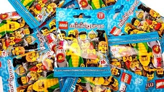 Lego 71018 Minifigures Series 17 - 10 Pack Opening German review