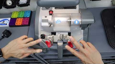 Duplicating Edge Cut Car Keys