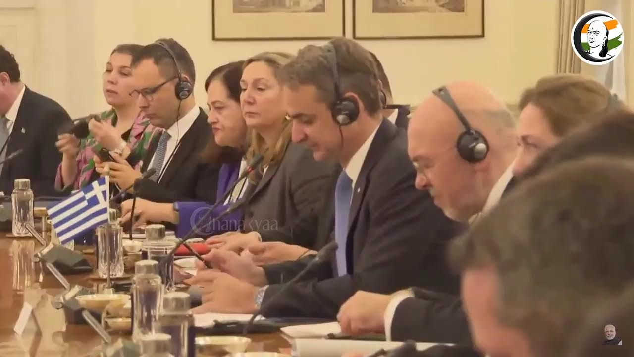 🔴LIVE: Modi and PM Mitsotakis of Greece hold delegation level talks at Hyderabad House