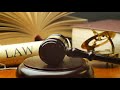 Law justice litigation concept with gavel and hammer