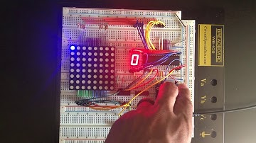 UCR EE/CS 120B Spring 2019 -- Samuel Tapia -- Minesweeper Maze Game On 8x8 LED Matrix"