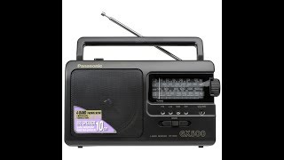 Panasonic RF-3500 ラジオ Panasonic GX500 RF-3500 Radio Review - YouTube