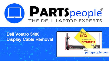 Dell Vostro 5480 (P41G002) Display Cable How-To Video Tutorial