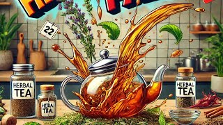 LessStressCooking is live! Herbal Tea Experiment Gone Wrong: Glass Jar Explosion!