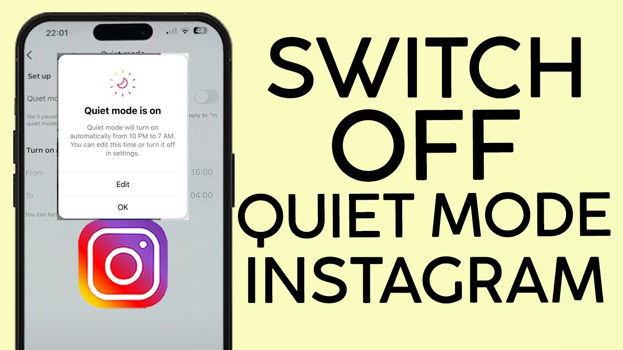 how-to-switch-off-quiet-mode-on-instagram-2023-youtube