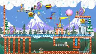 Contraption Maker - Blizzard!! (Simple solution)