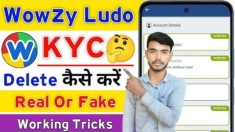 Wowzy Ludo Me KYC Change Kaise kare | Wowzy Ludo Me KYC Problem | Wowzy Ludo Me KYC Kaise Kare